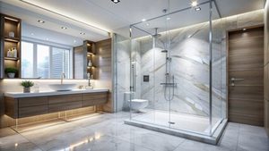 glass shower doors